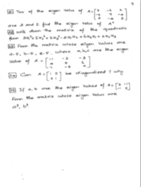 Image result for Matrices Questions