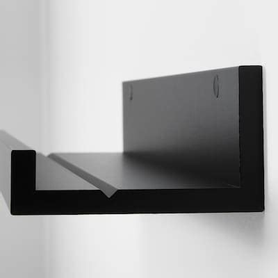 MOSSLANDA Picture ledge, black, 115 cm - IKEA