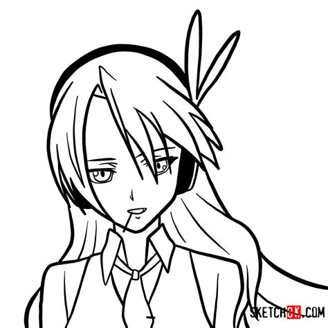 How to draw Chelsea | Akame Ga Kill - Sketchok Easy Drawing Guides