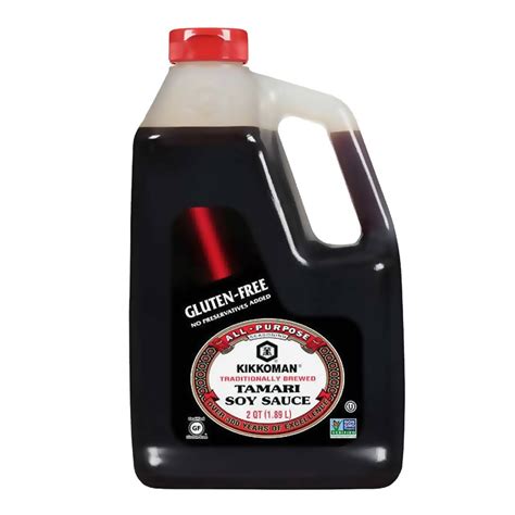 KIKKOMAN GLUTEN FREE TAMARI SOY SAUCE 1.89L – Mia Food Service