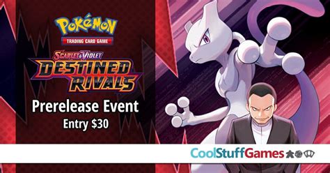 Pokémon: Destined Rivals Prerelease, Cool Stuff Games - Tampa, Brandon ...