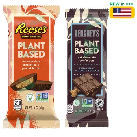 Reese’s vegan und auch Schokoladen Tafeln von Hershey - atundo Food ...