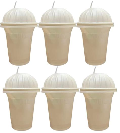 Amit Marketing Biodegradable Paper Disposable Glass with Lid I White ...