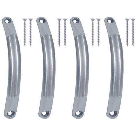 Stainless Steel Oval C Design Drawer Handle - 4 Inch SS Matt Finish ...