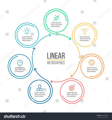 7 Step Circle Process Template 的图像结果