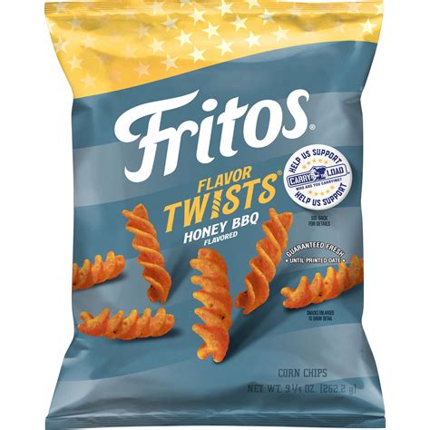 Fritos, Flavor Twists, Honey BBQ Flavored, Corn Chips - SmartLabel™