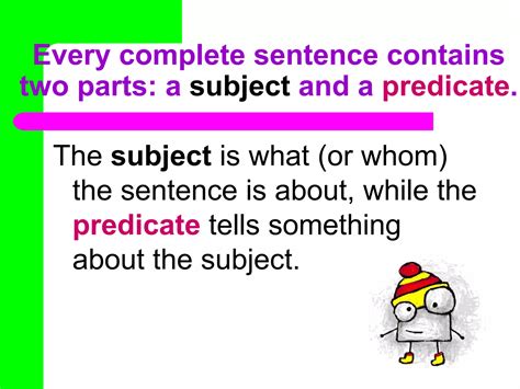 subject and predicate | PPT