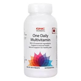 Buy GNC Women's One Daily Multivitamin, 60 Tablets | 19 Minutes ...