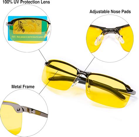 Clear Night Anti Glare Polarized Night Driving Glasses with India | Ubuy