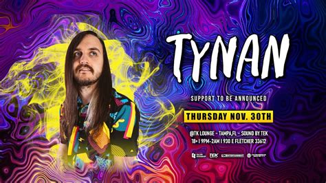TYNAN @TK Lounge - Tampa, FL ($10 TICKETS!), Tk Lounge / Tampa Karaoke ...