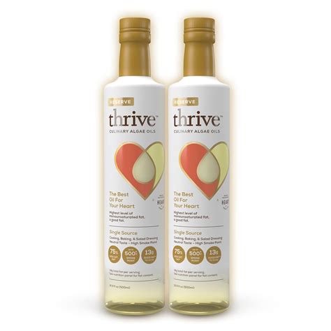 Thrive Cooking Oil Reserve Pure Algae Oil Heart And Health | Desertcart ...