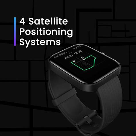 AMAZFIT Bip 3 Pro with 1.69 inch Large Color Display Built-in GPS ...