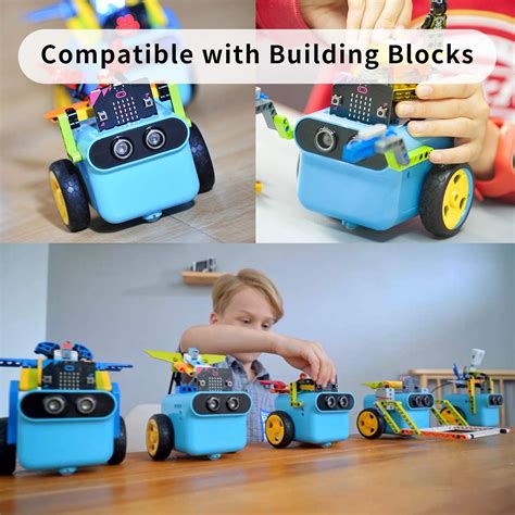 EF ELECFREAKS ELECFREAKS microbit TPbot Coding Starter Kit with 2 India ...