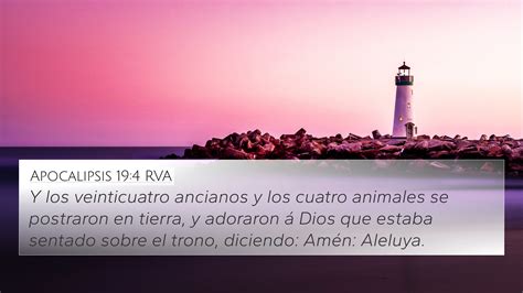 Apocalipsis 19:4 RVA 4K Wallpaper - Y los veinticuatro ancianos y los ...