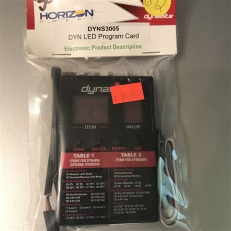 Image result for Dynamite ESC Programming Card