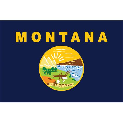 Montana State Flag - Volunteer Flag Company