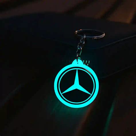 Mercedes | Keychain | Glow in dark – Mi Glow Store