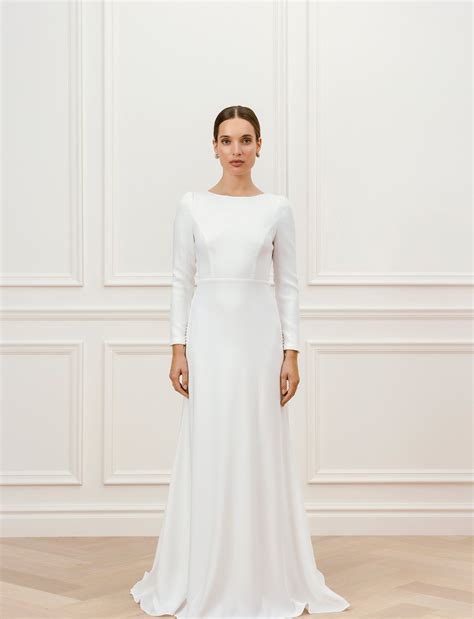 By Malina Elize Open Back Bridal Gown - Boozt.com