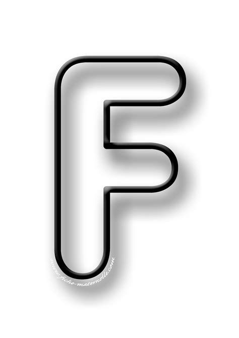 Lettre F