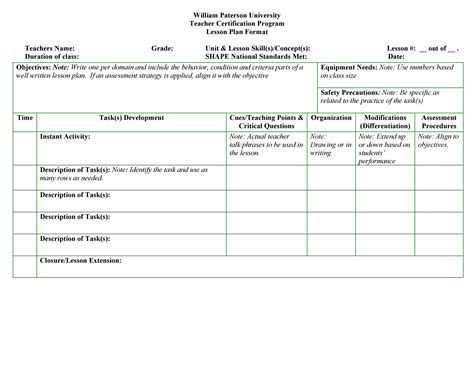 39 Best Unit Plan Templates [Word, PDF] ᐅ TemplateLab
