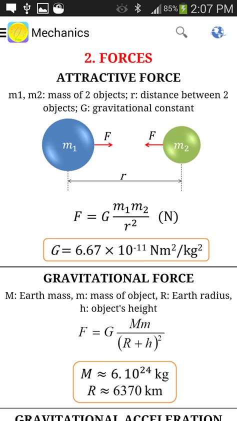 Physics Formulas 的图像结果