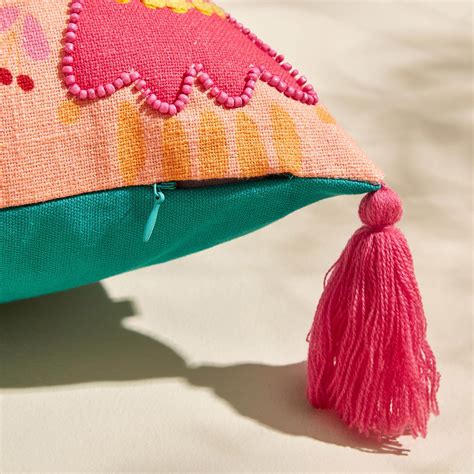 Buy Glance Embellished Filled Cushion - 30x30cm from Home Centre at ...