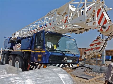 Best 110 Ton Krupp KMK 5110 All Terrain Crane For Rental in Navi Mumbai ...