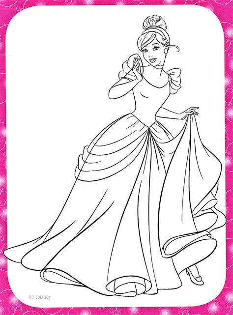 Disney Princesses Printable Coloring Pages