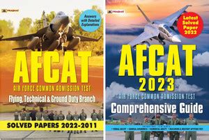 AFCAT 2023 Air Force Common Admission Test Comprehensive Guide + AFCAT ...