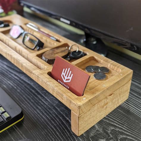 Woodgeek Large Desk Organizer - woodgeekstore