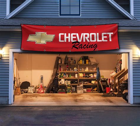Amazon.com: RamFlag Flag for Chevrolet Chevy Car Truck Racing Banner Man Cave Garage Wall Decor ...