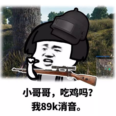 farm小哥哥,吃鸡吗?我89k消音.图片-表情 - 表情包