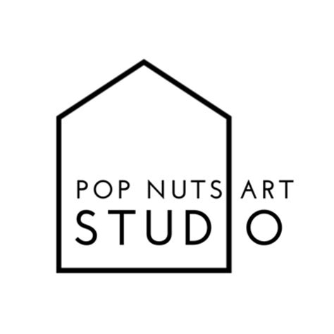 popnutsartstudioロゴパーカー | POP NUTS ART STUDIO