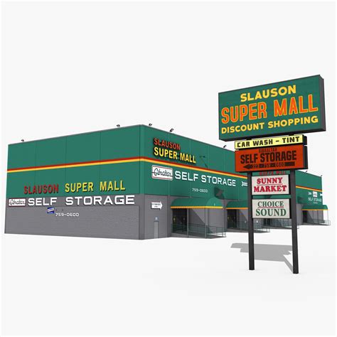 Slauson Super Mall modèle 3D $25 - .max .fbx .obj - Free3D