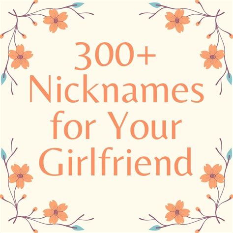 300+ Cute Nicknames for Your Girlfriend - PairedLife