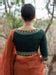 Green Cotton Blouse|Green Dew Shona|Suta