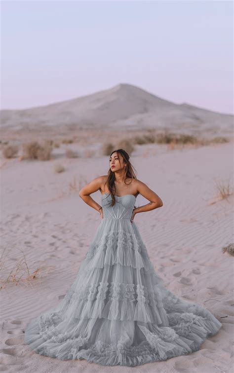 Ethereal A-Line Silhouette with Blouson Sleeves | All Who Wander