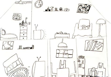 How To Draw The Inside Of A House