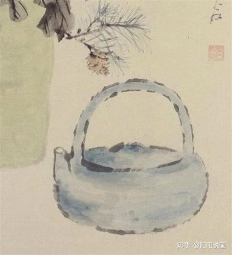 清，虚谷《瓶菊图》（北京故宫博物院藏） - 知乎