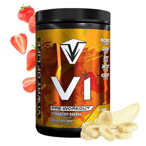 LIMITED EDITION V1 PRE-WORKOUT – V1 NUTRA