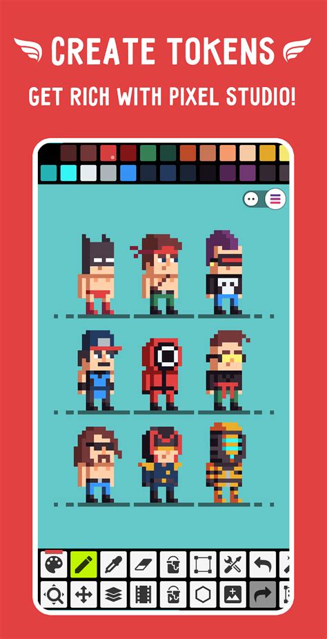 Descargar y ejecutar Pixel Studio: pixel art editor gratis en PC