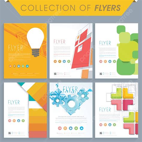 Professional Business Flyers Collection Catalog Advertisement Poster ...