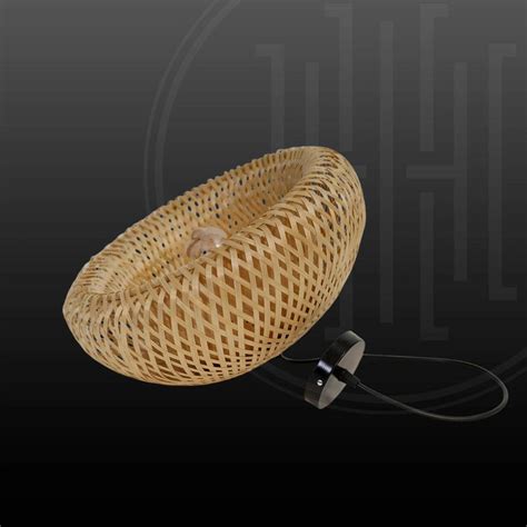Dome Weave Bamboo Hanging Light | Premium Handcrafted Design – Harold ...