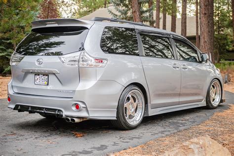 Supercharged Toyota Sienna on Bags Is Like a Backwards Lotus Evora