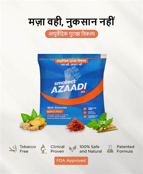 Quit Smoking & Repair Damage | Smotect Azaadi Natural Tablets