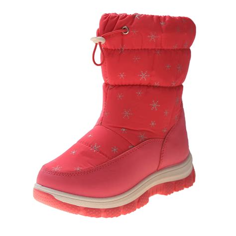 KDFJPTH Fashion Winter Children Snow Boots For Boys And Girls Thick ...