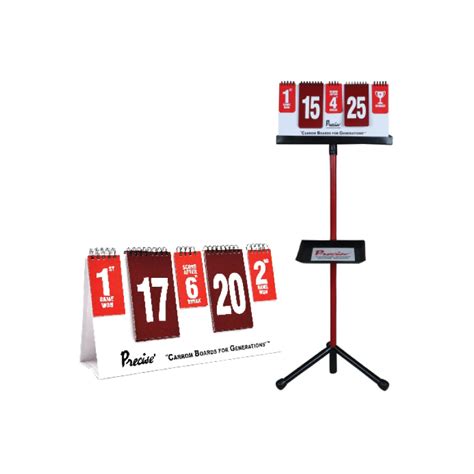 Tournament Score Board with Folding Stand - With Stand – precisesports