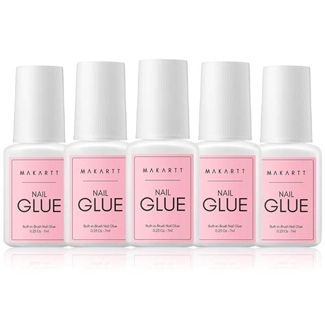 Amazon.com: Makartt Super Strong Nail Glue for Press on Nails: Acrylic ...