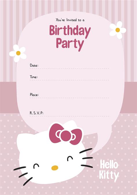 Hello Kitty Printable Templates for Creative Kids Crafts