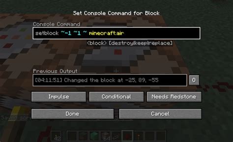 Minecraft Command Java Rakki Block 的图像结果